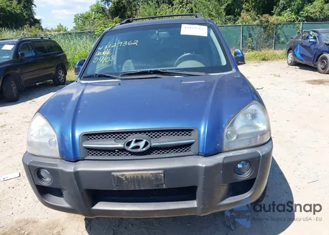 2007 Hyundai Tucson Limited/Se из США, поврежденный, VIN KM8JN12D37U668224
